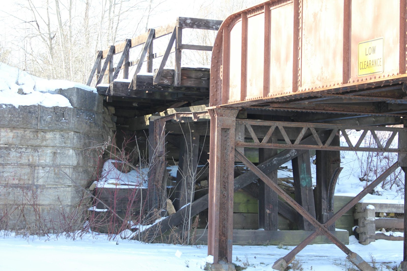 West abutment